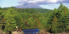 USA-Maine-Maine North Woods Hiker